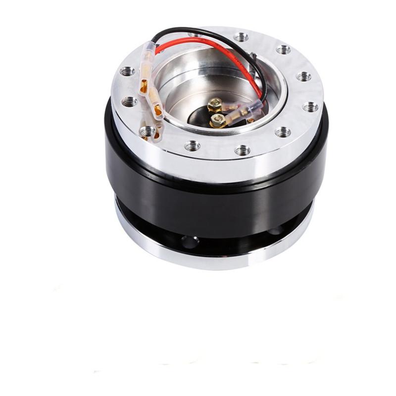 1pcs Car modification universal type quick disconnector modified racing steering wheel base connector quick disconnector