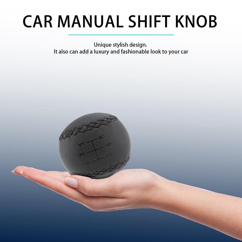 Car Manual Gear Shift Knob For SAAB 95 9-5 (1998-2010) 4777074 Transmission Gearstick Lever Shifter Arm Knob Headball-A87Q