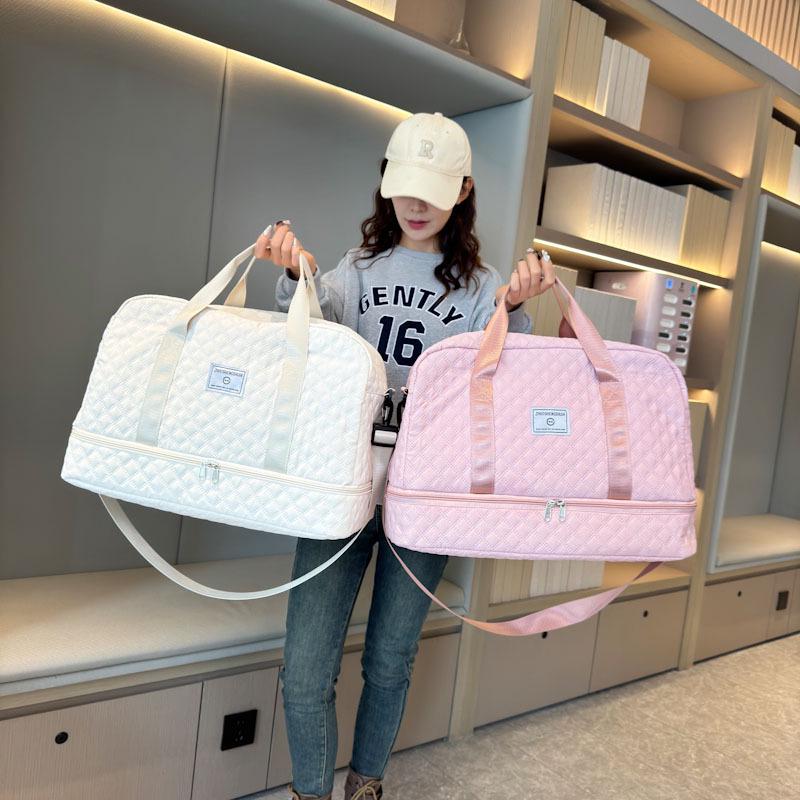 Borsa da Viaggio Grande Capacità con Scomparto per Scarpe - Ideale per Brevi Viaggi e Fitness