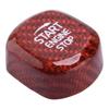 Car Center Engine Start Stop Push Button Switch Cover Trim Fit for Volvo S60     Red Carbon Fiber