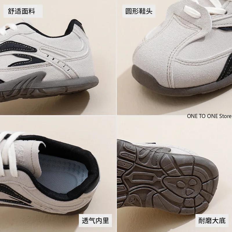 Fashion Women's Shoes Lace-up Women's Vulcanize Shoes 2025 Fashion Color Matching Ladies Casual Shoes New Round Head Classic Sneakers