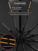 Fully Automatic Folding Umbrella, Large Size, Reinforced and Thickened, Sturdy, Wind-Resistant, Dual-Purpose for Sun and Rain, Women's Sunshade