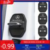 GLC GLB 2/4PCS Silicone Car Badge Door Lock Cover Sticker For Mercedes Benz AMG A180 A200 A260 W203 W210 W211 W205 W204 C E S C