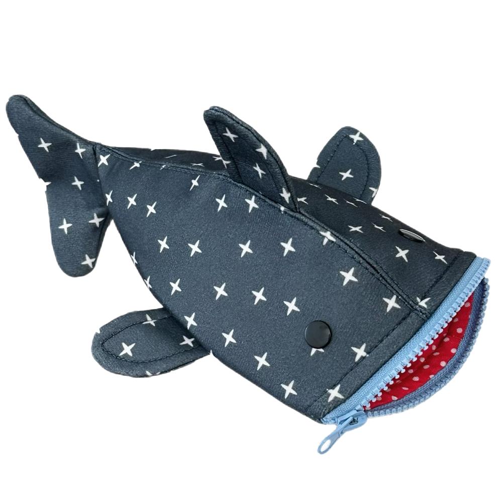 

Kawai Shark Pencil Case, Large Capacity Multi-functional Stationery Box, Creative Ins Style Pouch For Boys & Girls School Supply