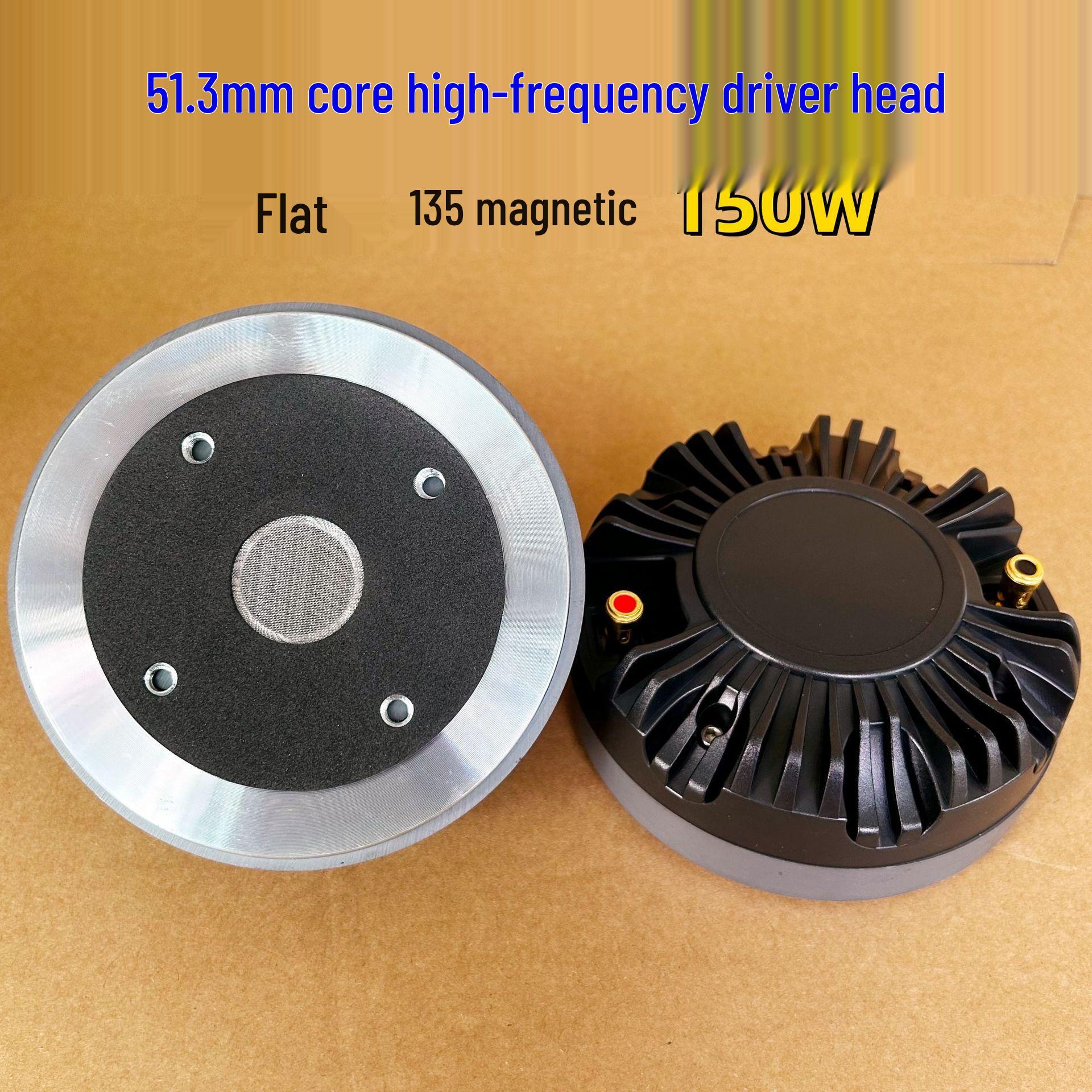 

51.3-Core Flat-Mouth Professional Stage Sound Tweeter Driver with 135 Magnet, Screw-In Type