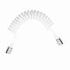 ABS Spring Flexible Shower Hose for Water Plumbing Toilet Bidet Sprayer Gun Bathroom
