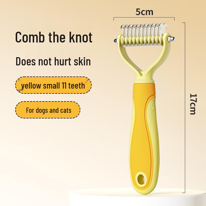 Pet Dematting & Deshedding Comb