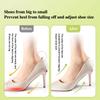 1Pair Women Forefoot Pad Pain Relief Insert Half Size Insoles Non-Slip Cushion Shoe Breathable Sweat Absorbing Foot Pads