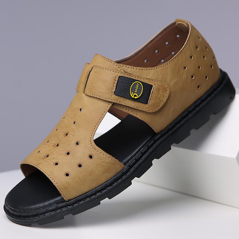 Men's Summer 2025 Non-Slip Casual Sandals - Breathable & Trendy Vietnam Shoes