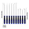 Pick Tool Set 10-Piece Maintenance Pick Tools Kit Maintenance Hook Kit for Automotive Mechanic Workshop Home Outdoor Industry