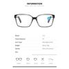 Unisex New Retro Large Frame Reading Glasses Fashion High-definition Anti-blue Light Spring Leg Presbyopia Glasses To +4.0
