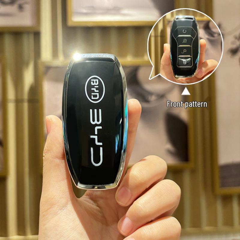 

Чехол для ключей BYD: Подходит для Song Pro, Han EV, Tang DMI, Qin PRO, Song MAX, Yuan, Qin Plus. Стильный и защитный.