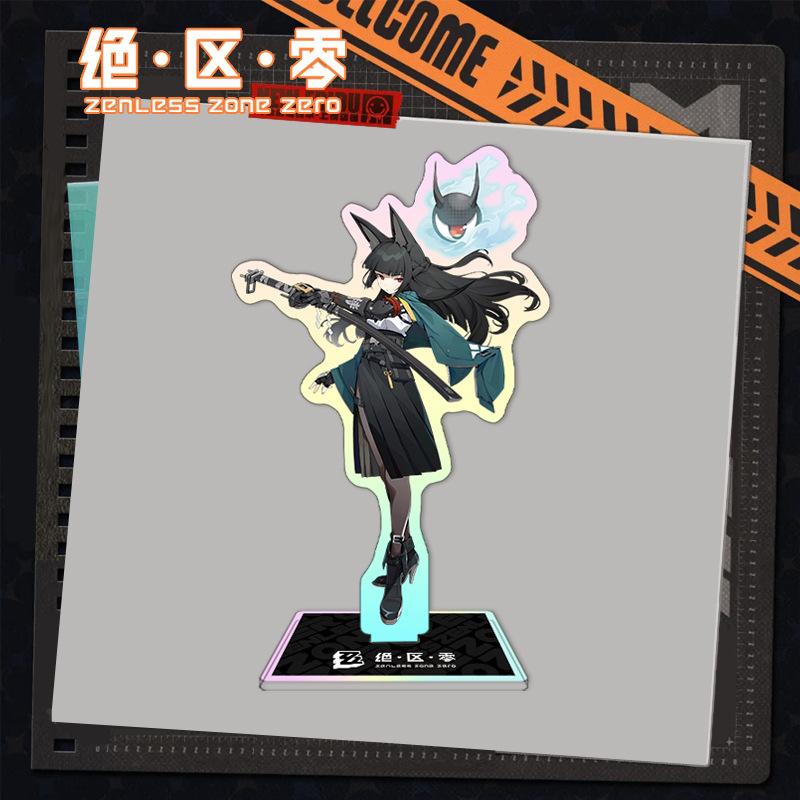Zenless Zone Zero Nicole Demara Zhu Yuan Anime Acrylic Stand Sign Ellen Joe Ben Bigger Collect Desktop Decoration Keychain Gifts
