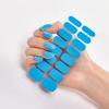 Sell Fast Gel Nail Stickers Soild Nail Gel Wraps Pure Long Lasting