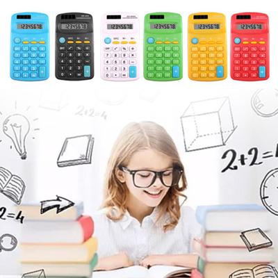 LED Large Screen Pocket Student Calculator Business 8-Digit Big Button Mini Calculator Calculator Calculadoras Bonitas