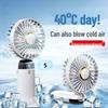 Portable Summer Folding Fan with Phone Holder and USB Charging