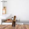 WXCOO 6inch Kitchen Pepper Grinder Sea Salt Grinder Ceramic Grinding Core Wooden Pepper Grinder Adjustable Manual Pepper Mill