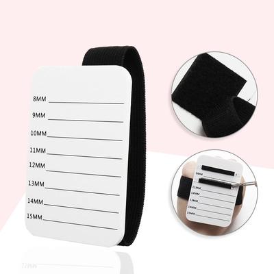 1/2 Stück Wimpernablage Streifenständer Einzelwimpernverlängerungen Handplatte Wimpernverpflanzungsständer Palette Werkzeug