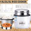 Automatic Electric Non-Stick Rice Cooker Food Steamer Cooking Warmer1.5/2/3L 50Hz Mechanical Switch Button 220V