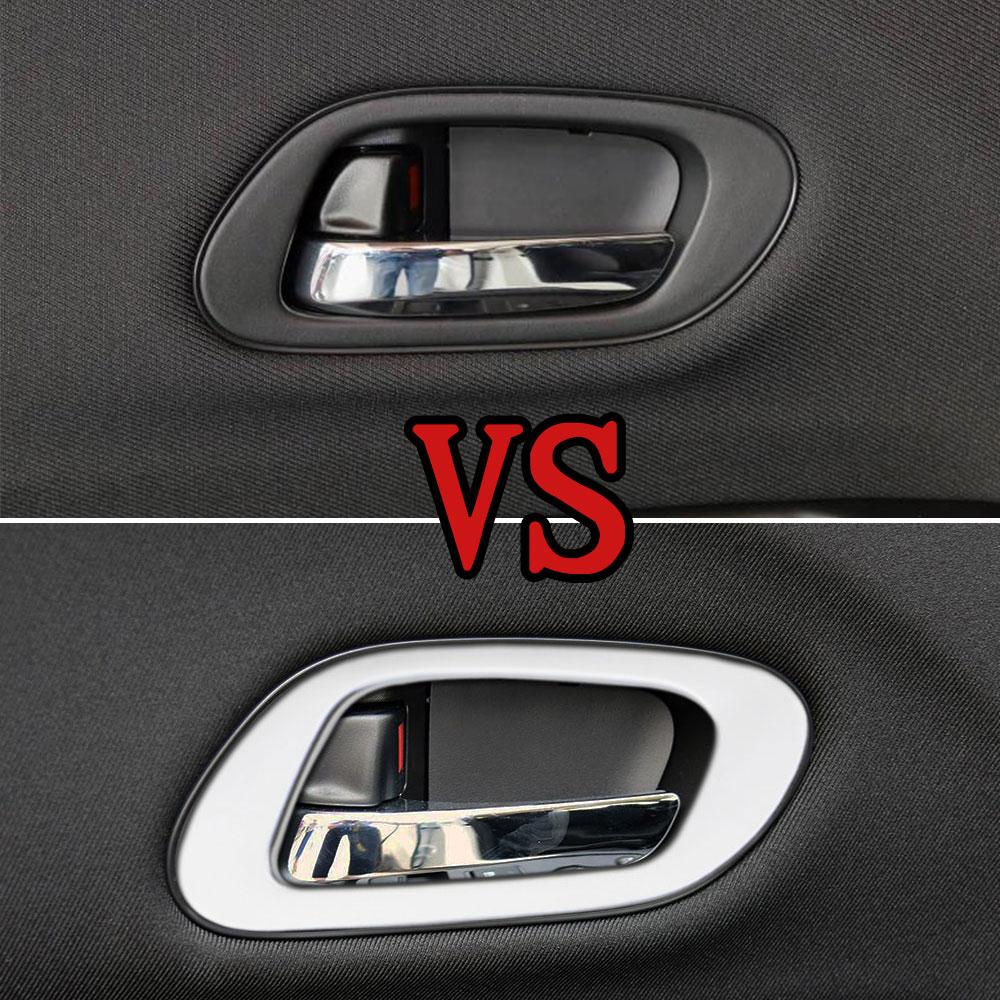 For Honda HRV HR-V 2014 2015 2016 2017 2018 2019 2020 Door Handle Frame Door Handles Sticker Cover Styling Interior Accessories