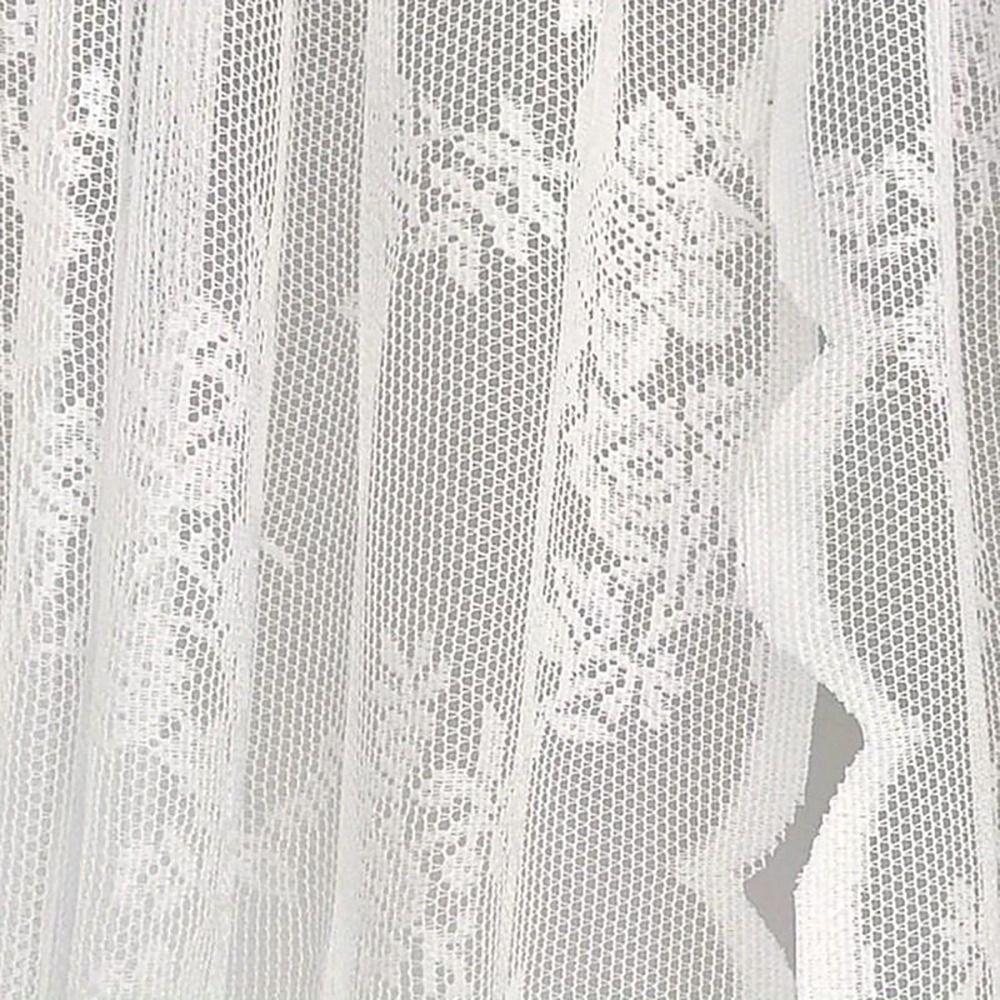 1Pcs 150x200cm Lace Curtain Rod Pocket Window Drape Shades Sheer Curtain Living Room Decoration
