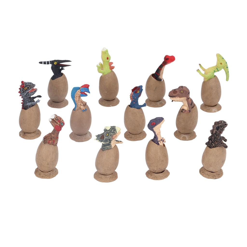 Dinosaur Egg Toys 12 Kinds Lifelike Simulation Design Educational Hatching Dinosaur Toy Model for