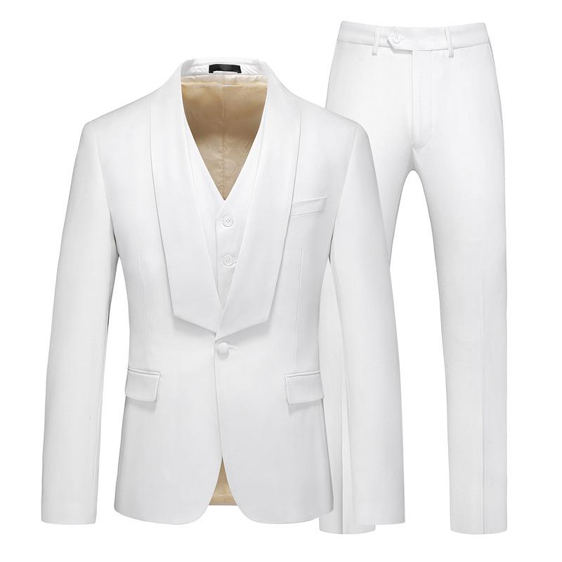 Completo 3 Pezzi Da Donna – Blazer, Gilet E Pantaloni – Taglio Su Misura – Colore Nero – Business Formale