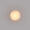 Mid-Century Modern Spanish Alabaster Wall Lamp: Nordic Style for Living Room or Bedroom