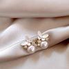 Butterfly Zircon Pearl Stud Earrings 2025 New Earrings and Ear Jewelry