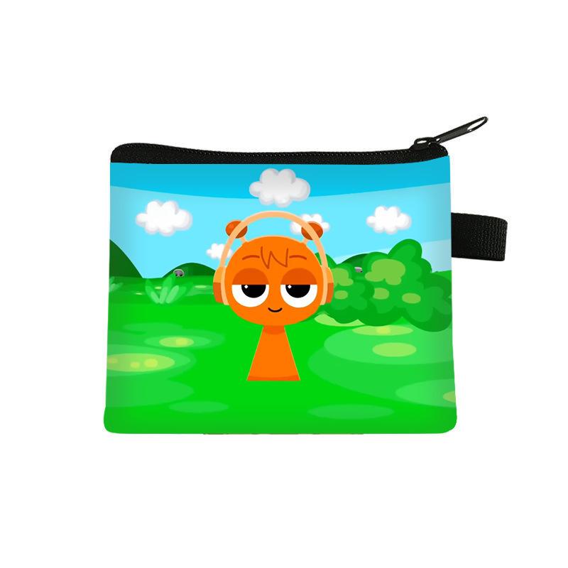 Change Bag Sprunki Plus Rhythm Box Cartoon Mini Small Bag Large Capacity Storage Bag