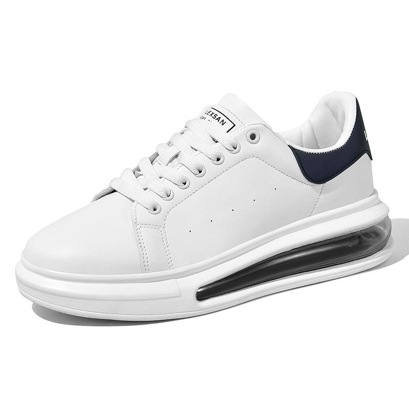 Small white shoes men thick sole casual board shoes with Korean version of the trend cushioned air cushion sports shoes