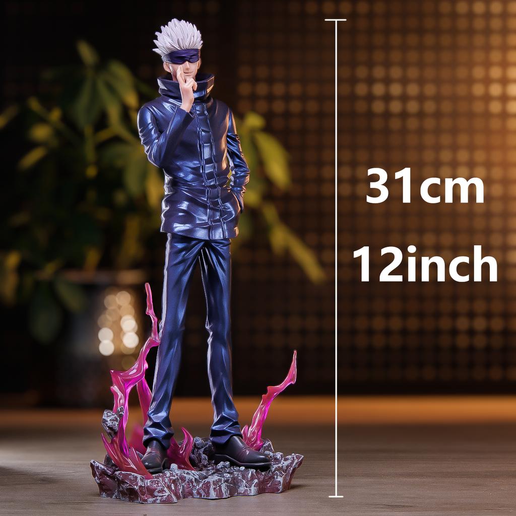 Jujutsu Kaisen, electroplating painting, Gojo Satoru-sensei, model statues, anime peripherals, figure ornaments, home, car ornam