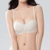 Oudifen Strapless Half Cup Lingerie for Women with Small Breasts Gathered Together, Revealing a Large, Thick Lace and Sexy Look. 2026 New Article Bra