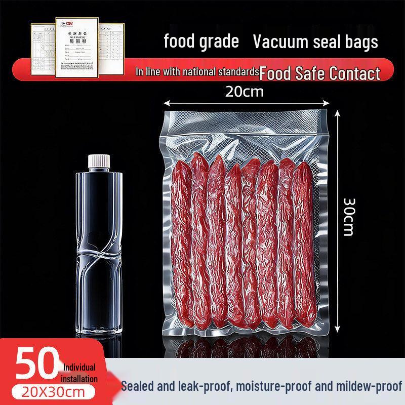 Qiwei Food-Grade Vacuum Sealer Bags