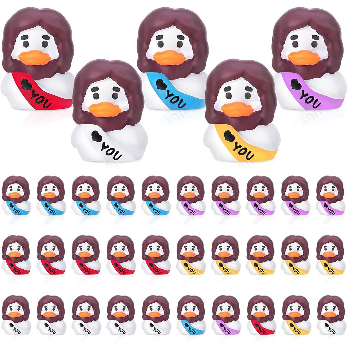 10pcs Micro Landscape Creative Mini Duck Little Yellow Duck Doll DIY Decorative Accessories Mini Ornaments