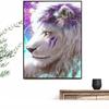 Diamond Painting Animals Home Decoration Lion Picture Beading Diamond Embroidery