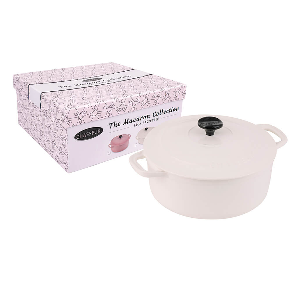 Chasseur Macaron Casserole 24cm (Antique)