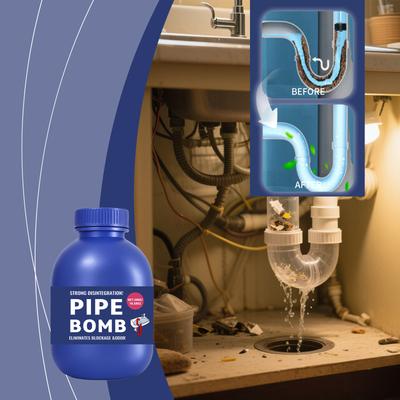 Powerful Unclogging Powder For Sinks, Drains, Kitchen And Toilet , Quickly Unclog And Reduce Odors.