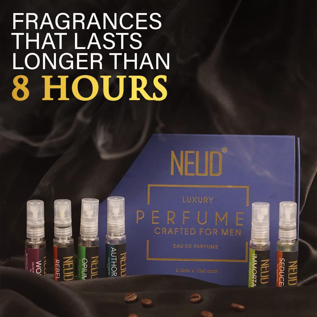 

NEUD Xpose Yourself Luxury Perfumes Long Lasting EDP - 6 флаконів по 10 мл кожен (Парфуми для жінок)