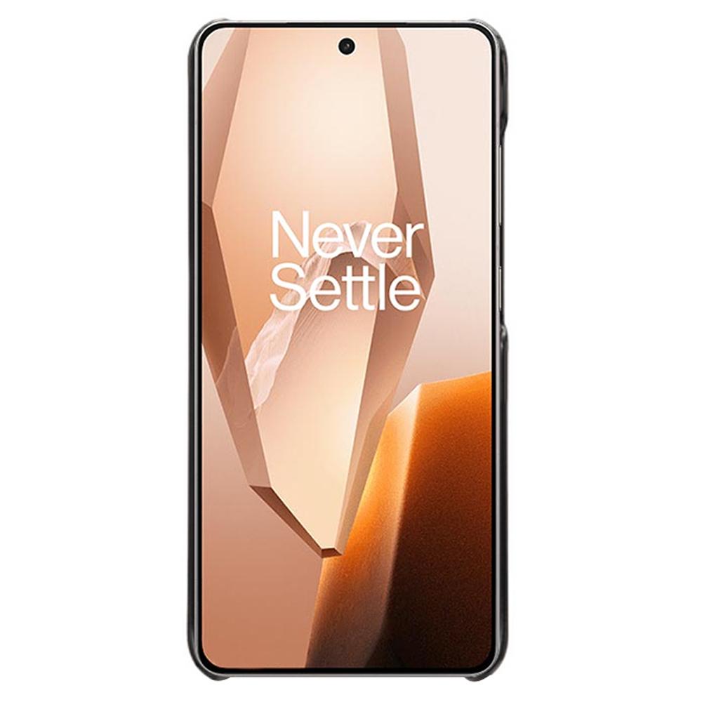 Etui na telefon dla OnePlus 13R 5G/Ace 5 5G/Ace 5 Pro 5G Tekstura skóry cielęcej PU Skóra Twardy PC Ochronne etui na telefon