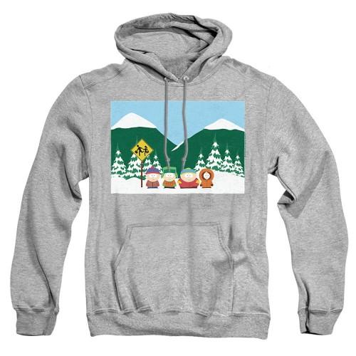 South Park Unisex Adult Bus Stop Heather Hoodie