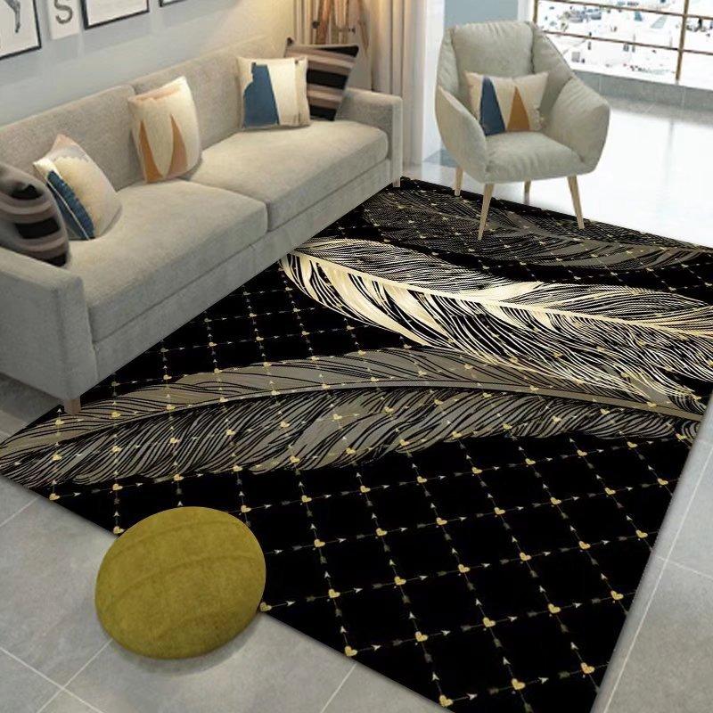 Living Room Carpet Wear-resistant and Dirt Resistant Sofa Coffee Table Household Silent Bedroom Bedside Carpet