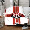 CRF Flannel Blanket Soft All-Season Throw, Design for Camping, Car Travel, Hiking Sofa, Bed, Office Perfect Gift for Parties
