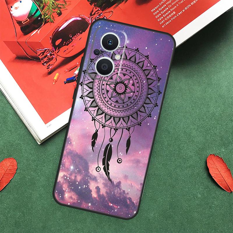 

The Dream Catcher Mandala Cover For OPPO Reno 5Z 4Z 2Z 8T 4 5 6 8 7 Lite 10 Pro OPPO Find X6 Pro X2 X3 X5 Lite Case OPPO Find X3 Pro