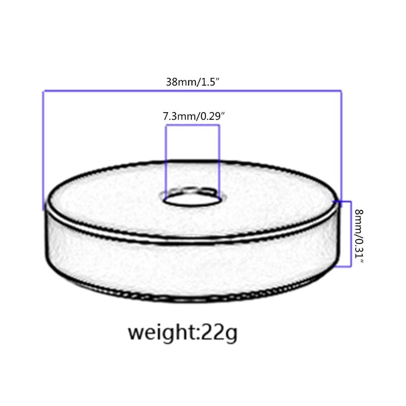 45 Rpm Adapter for 7 In Vinyl Record Turntables Discs Dome, Aluminum Alloy