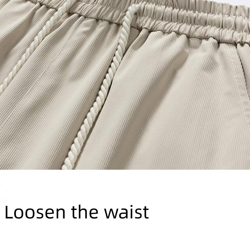 Men's Spring and Fall New Fashion Casual Pants Students Handsome with Loose Ankle Pants