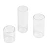 3Pcs Guitar Slide Glass Finger Slider Instrument Accessory for Playing Performance