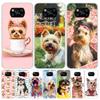 Yorkshire Terrier Dog Puppy Case Phone Cover for Xiaomi Redmi Note 10 9 9S 8 8T 7 5 Pro Mi 12T 11T 10T 9T 12 11 Lite A3 A2 Trend