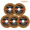 5-50Pcs 107mm Double Mesh Resin Cut Off Wheel Flap Sanding Grinding Disc Circular Saw Blade for Angle Grinder Cutting Disc