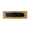 New Bamboo Clock FM Radio Electronic Alarm Clock Temperature Display
